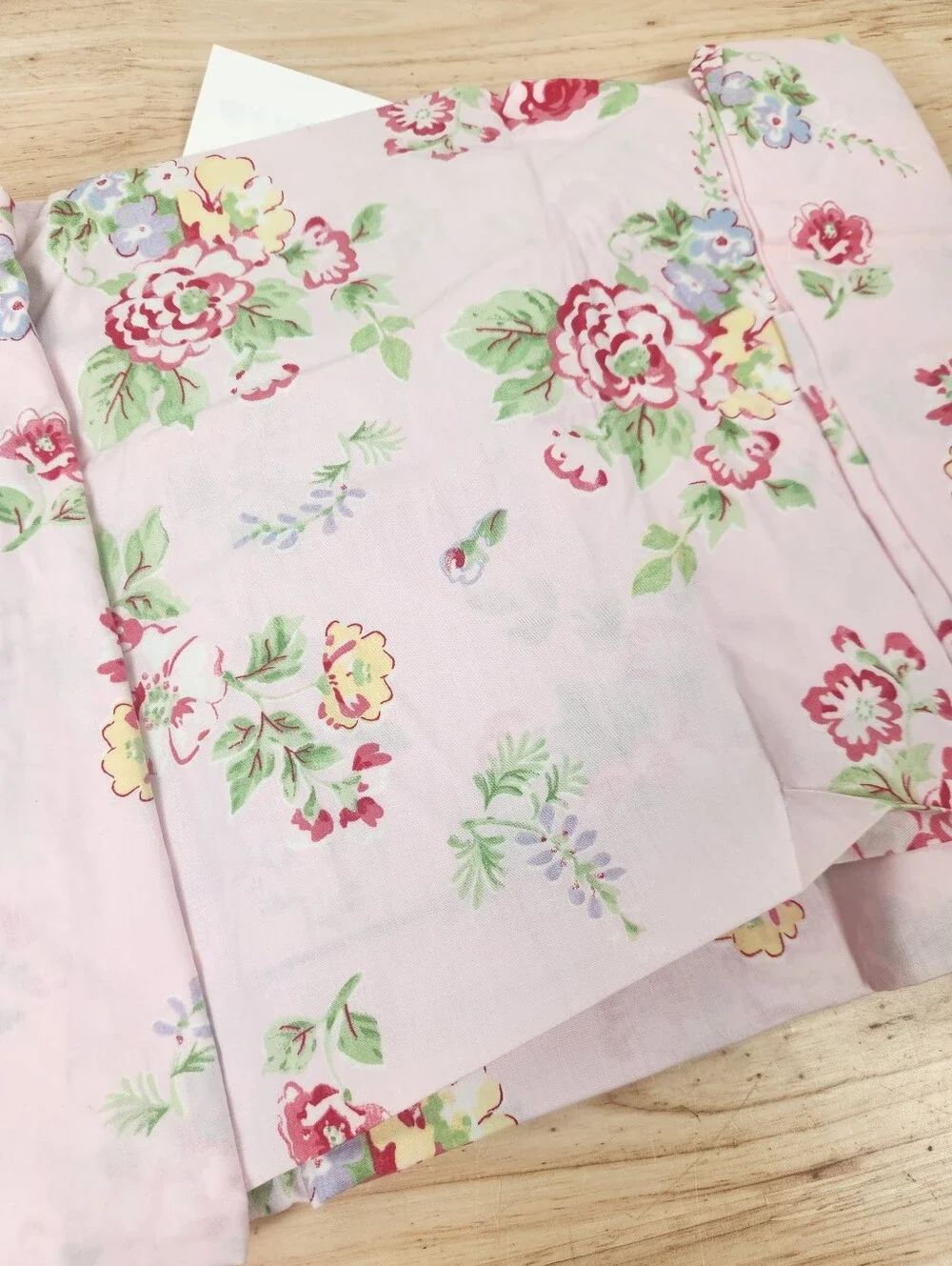 Pottery Barn Kids Ava Floral Crib Fitted Sheet 100% Cotton NOS Cottagecore